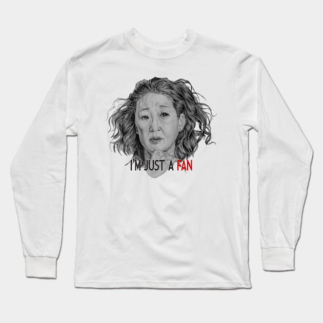 Eve Polastri - Just a fan Long Sleeve T-Shirt by CriSan